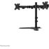 Support écran de bureau - 2 écrans - Noir - Neomounts DS45-600BL2
