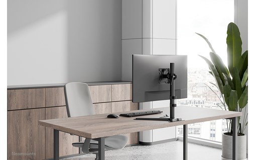 Support écran de bureau - 1 écran - Noir - Neomounts DS45-600BL1