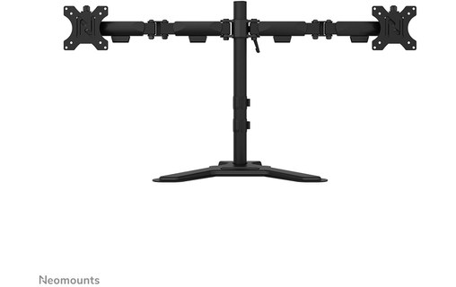 Support écran de bureau - 2 écrans - Noir - Neomounts DS45-600BL2