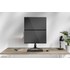 Support écran de bureau - 2 écrans - Noir - Neomounts DS45-600BL2V