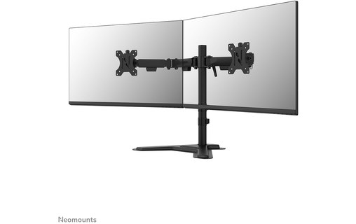 Support écran de bureau - 2 écrans - Noir - Neomounts DS45-600BL2