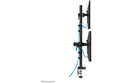 Support écran de bureau - 3 écrans - Noir - Neomounts DS60-600BL2-1
