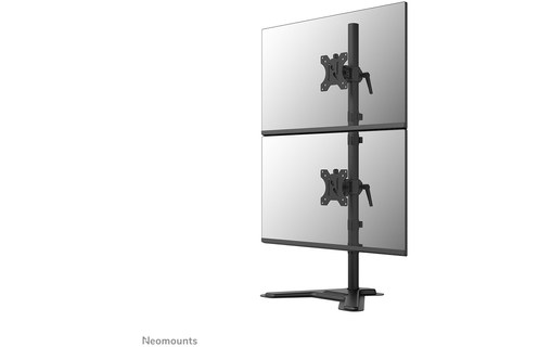 Support écran de bureau - 2 écrans - Noir - Neomounts DS45-600BL2V