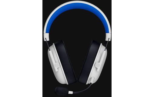 Casque gaming sans fil Razer BlackShark V3 X HyperSpeed pour Playstation, Blanc