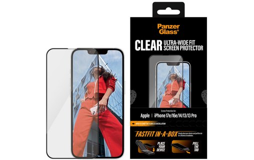 Protection d'écran pour iPhone 17e - PanzerGlass Clear