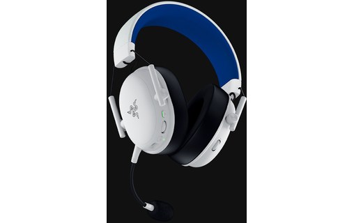 Casque gaming sans fil Razer BlackShark V3 X HyperSpeed pour Playstation, Blanc