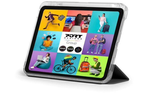 FOLIO IPAD 11" NOUMEA II SLIMCLEAR NOIR