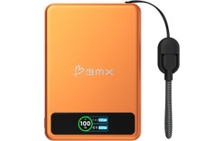 Batterie externe magnétique 5000 mAh - BMX SolidSafe - Orange