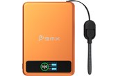 Batterie externe magnétique 5000 mAh - BMX SolidSafe - Orange