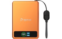 Batterie externe magnétique 5000 mAh - BMX SolidSafe - Orange