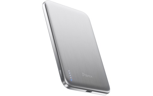 Batterie externe magnétique 5000 mAh - BMX SolidSafe Air - Argent