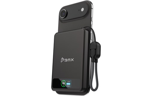 Batterie externe magnétique 5000 mAh - BMX SolidSafe - Noire