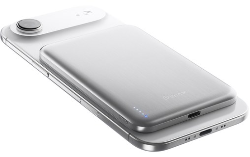 Batterie externe magnétique 5000 mAh - BMX SolidSafe Air - Argent