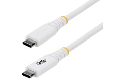 Câble USB-C - StarTech - 240 W - 1 m - Nylon - Blanc