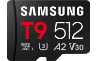 Carte microSDXC Samsung T9 512 Go, UHS-I, V30
