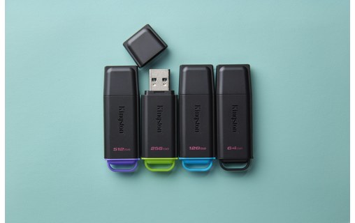 Clé USB Kingston DataTraveler Exodia 64 Go - Noire - USB 3.2