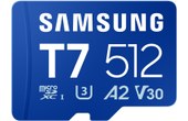 Carte microSDXC Samsung T7 512 Go, UHS-I, V30