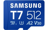 Carte microSDXC Samsung T7 512 Go, UHS-I, V30