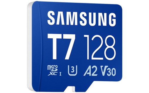 Carte microSDXC Samsung T7 128 Go, UHS-I, V30