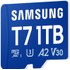 Carte microSDXC Samsung T7 1 To, UHS-I, V30