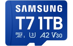 Carte microSDXC Samsung T7 1 To, UHS-I, V30