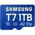 Carte microSDXC Samsung T7 1 To, UHS-I, V30