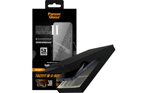 Protection d'écran pour iPhone 17 Pro - PanzerGlass Ceramic