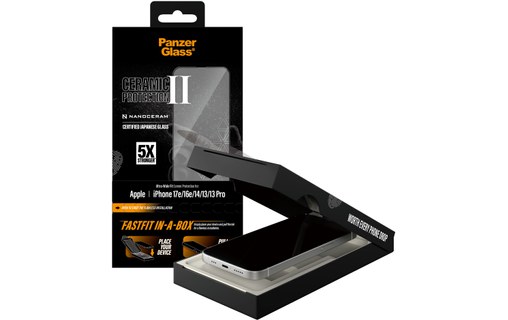 Protection d'écran pour iPhone 17e - PanzerGlass Ceramic