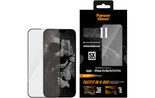 Protection d'écran pour iPhone 17e - PanzerGlass Ceramic
