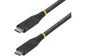 Câble USB-C - StarTech - 240 W 8K 40 Gbit/s - USB 4 - 50 cm - Noir