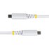 Câble USB-C - StarTech - 240 W 8K 40 Gbit/s - USB 4 - 1 m - Blanc