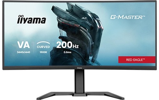 Écran Incurvé 34" iiyama G-MASTER GCB3484WQSU-B2 - 200 Hz