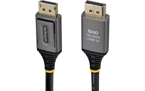 Câble DisplayPort 2.1 16K @ 60Hz - StarTech - 1,5 m - Noir