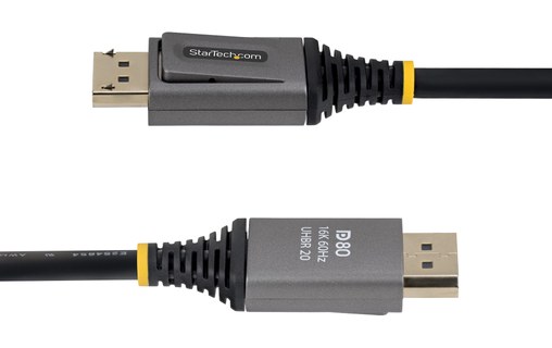 Câble DisplayPort 2.1 16K @ 60Hz - StarTech - 1,5 m - Noir