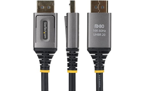 Câble DisplayPort 2.1 16K @ 60Hz - StarTech - 1,5 m - Noir