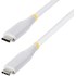 Câble USB-C - StarTech - 240 W 8K 40 Gbit/s - USB 4 - 1 m - Blanc