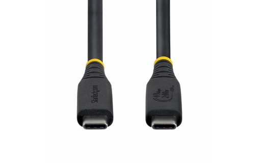 Câble USB-C - StarTech - 240 W 8K 40 Gbit/s - USB 4 - 1 m - Noir