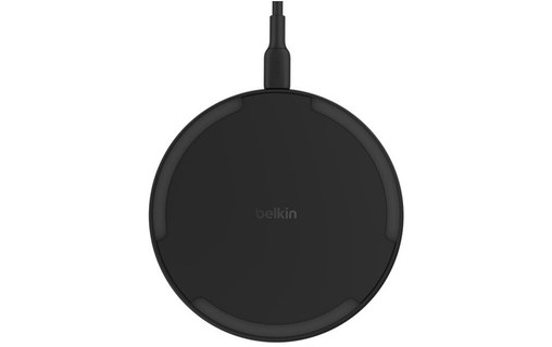 Chargeur sans fil 15 W - Belkin BoostCharge - Sans chargeur - Noir
