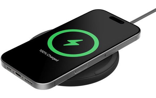 Chargeur sans fil 15 W - Belkin BoostCharge - Sans chargeur - Noir