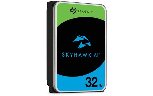 Seagate SkyHawk AI 32 To - Disque dur pour Vidéosurveillance - ST32000VE000