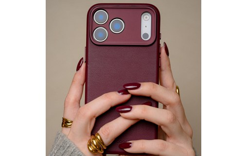 Coque MagSafe pour iPhone 17 Pro - Decoded Dark Ruby