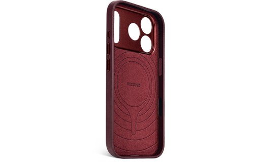 Coque MagSafe pour iPhone 17 Pro - Decoded Dark Ruby