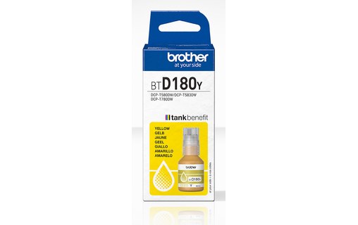 BROTHER BTD180Y BOUTEILLE JAUNE