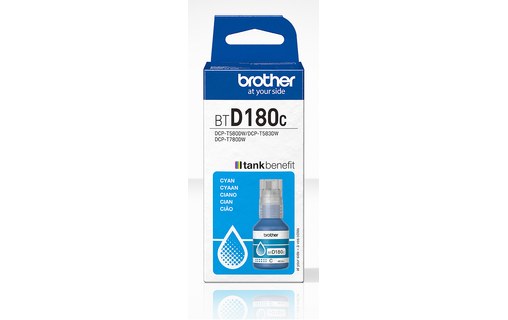 BROTHER BTD180C BOUTEILLE CYAN