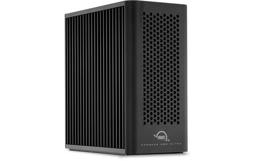 Boitier RAID Thunderbolt 5 - 4 baies NVMe - OWC Express 4M2 Ultra avec SoftRAID