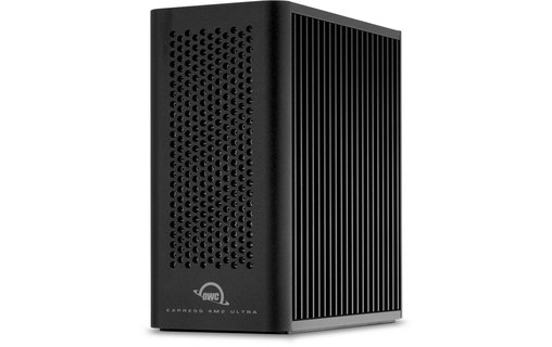 Boitier RAID Thunderbolt 5 - 4 baies NVMe - OWC Express 4M2 Ultra avec SoftRAID
