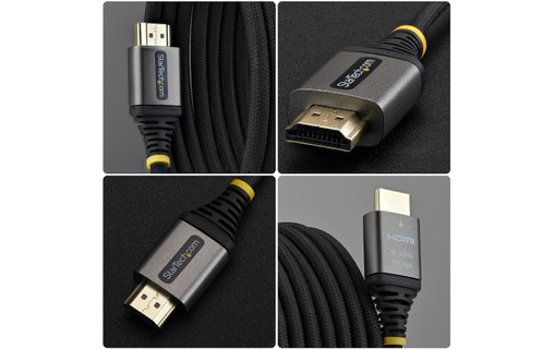 Câble HDMI 2.0 4K @ 60Hz avec Ethernet - StarTech - 50 cm - Noir