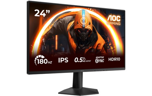 Écran Gaming 23,8" AOC 24G50F - 180 Hz
