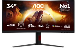 Écran Incurvé 34" AOC G4 CU34G4ZCA - 250 Hz USB-C