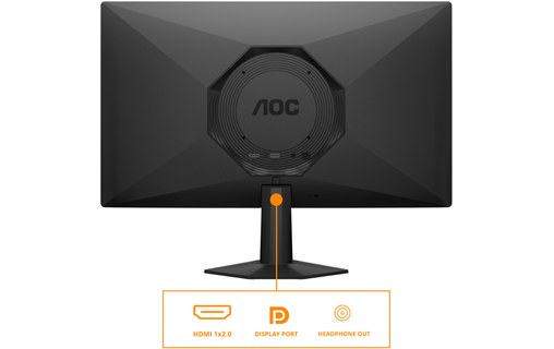 Écran Gaming 23,8" AOC 24G50F - 180 Hz